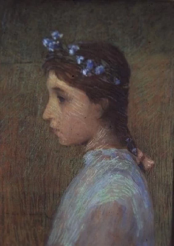 Henri Le Sidaner - 218, Ritratto di Marguerite Le Sidaner